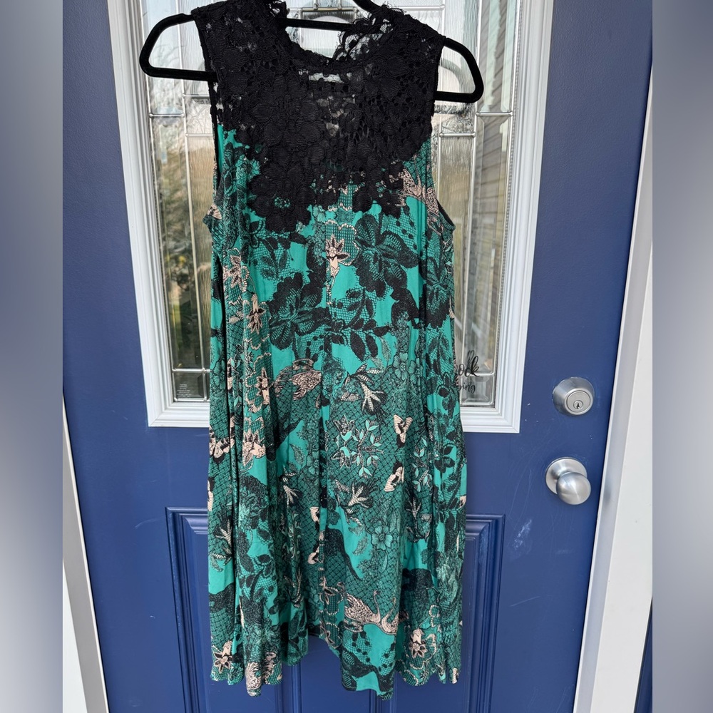 Maeve Black Lace Dress
